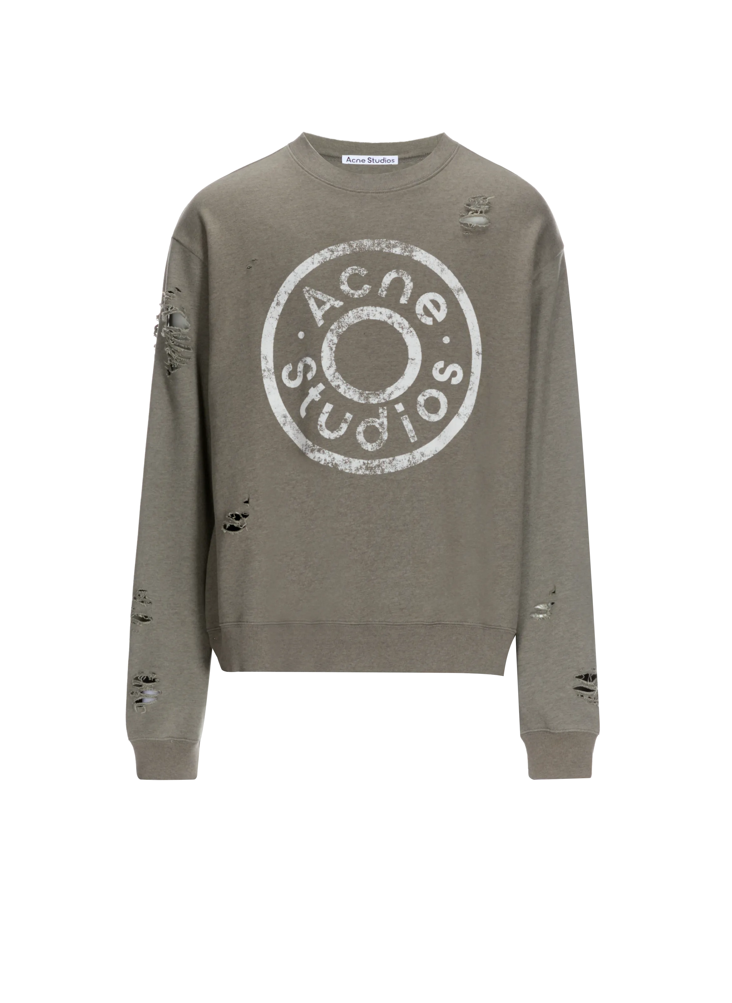 ACNE STUDIOS  Sweatshirt en coton  - Vert