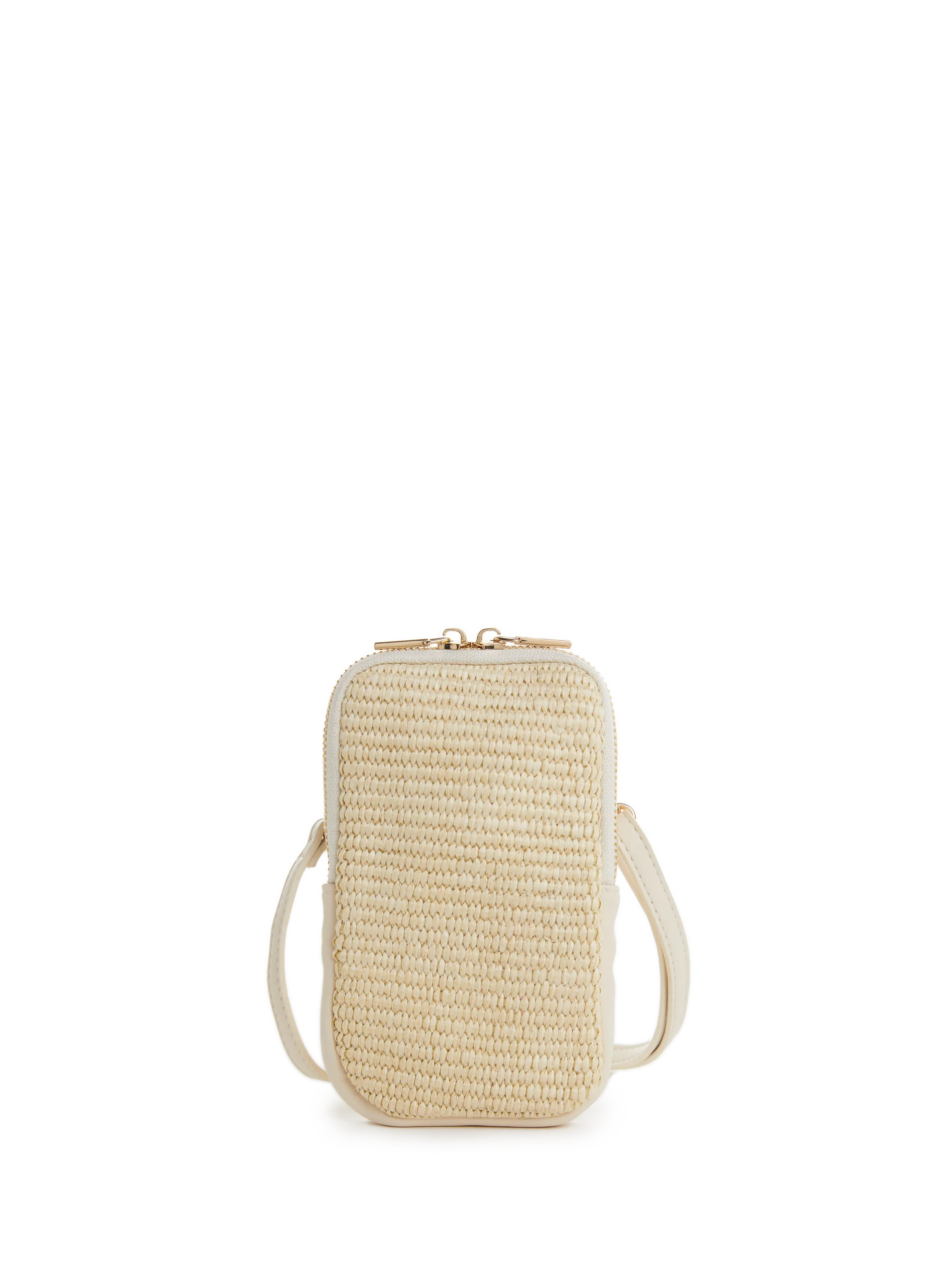 AU PRINTEMPS PARIS  Pochette pour téléphone  - Beige