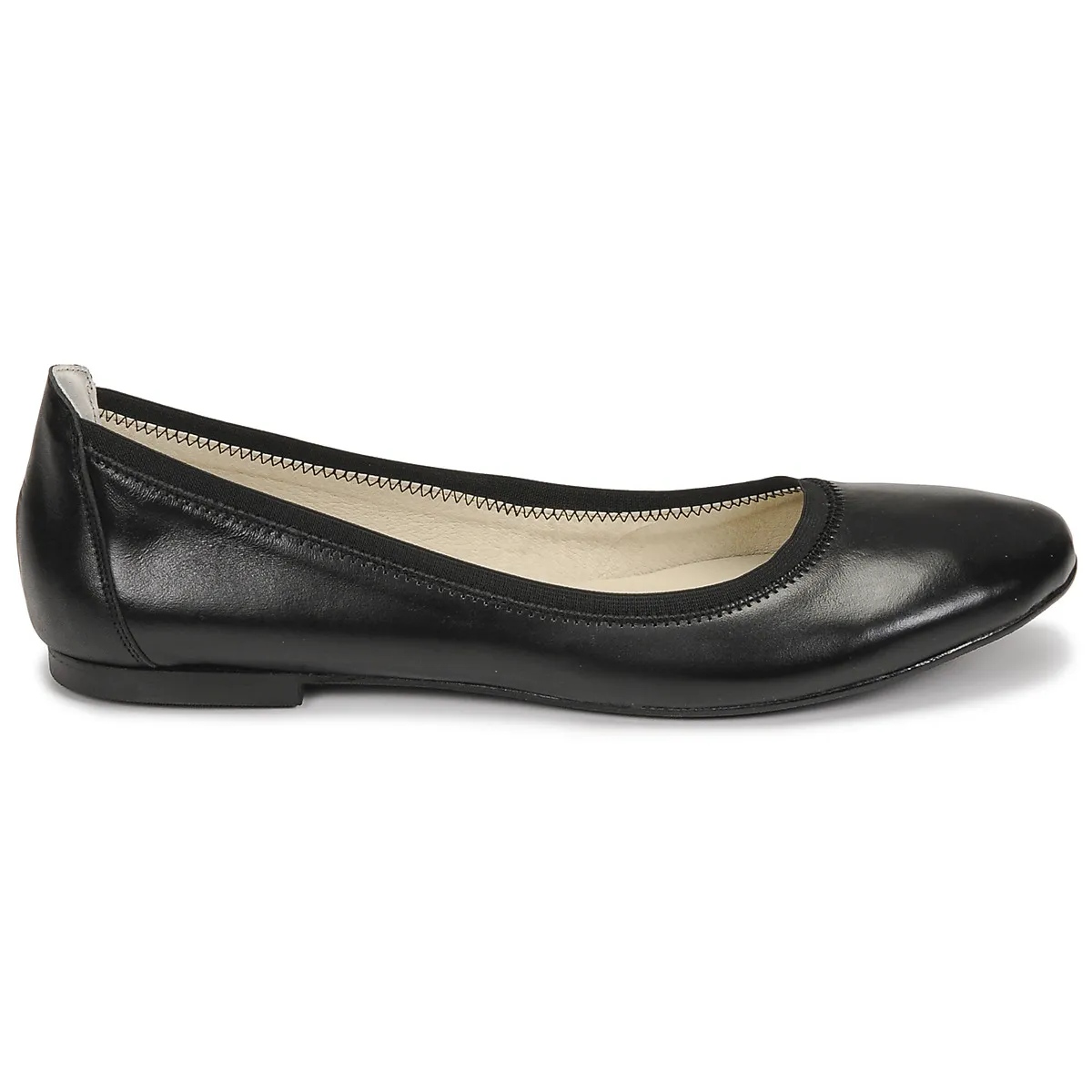 Ballerines noir grande taille TANNA