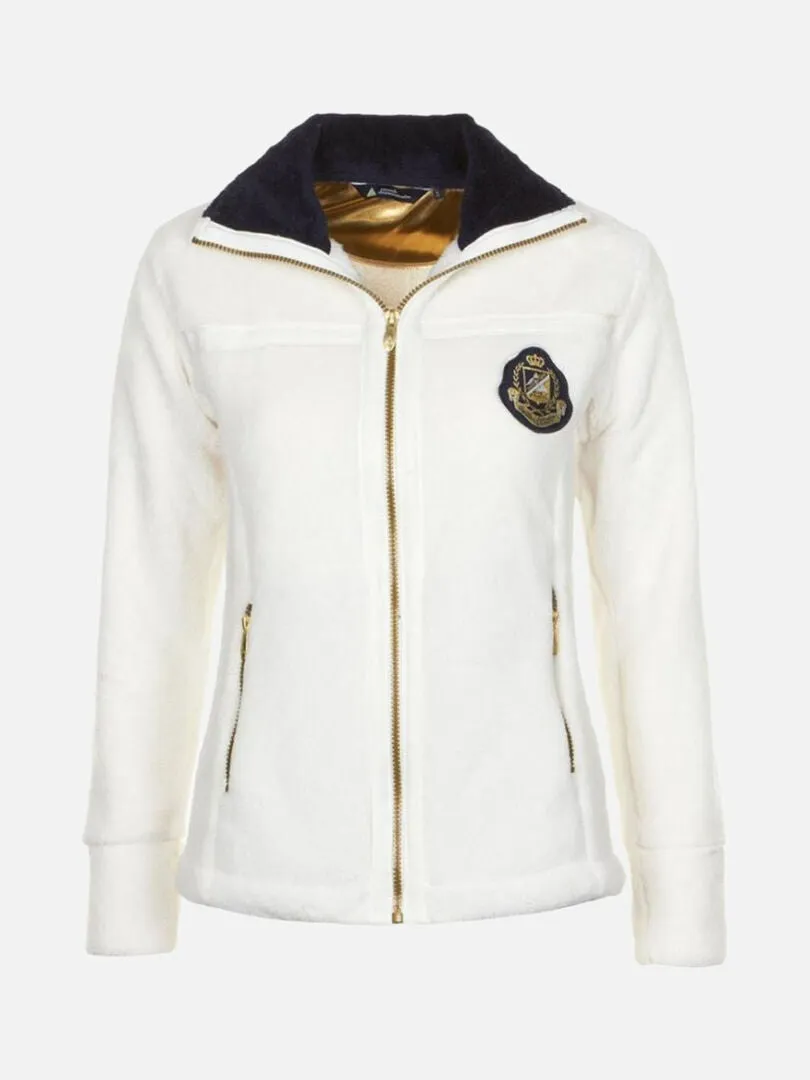 Blouson polaire femme ALTINA - Blanc