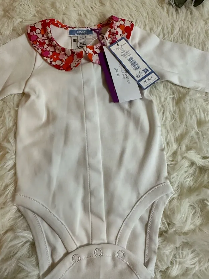 Body jacadi taille 3 mois neuf - Jacadi - 3 mois  | Beebs
