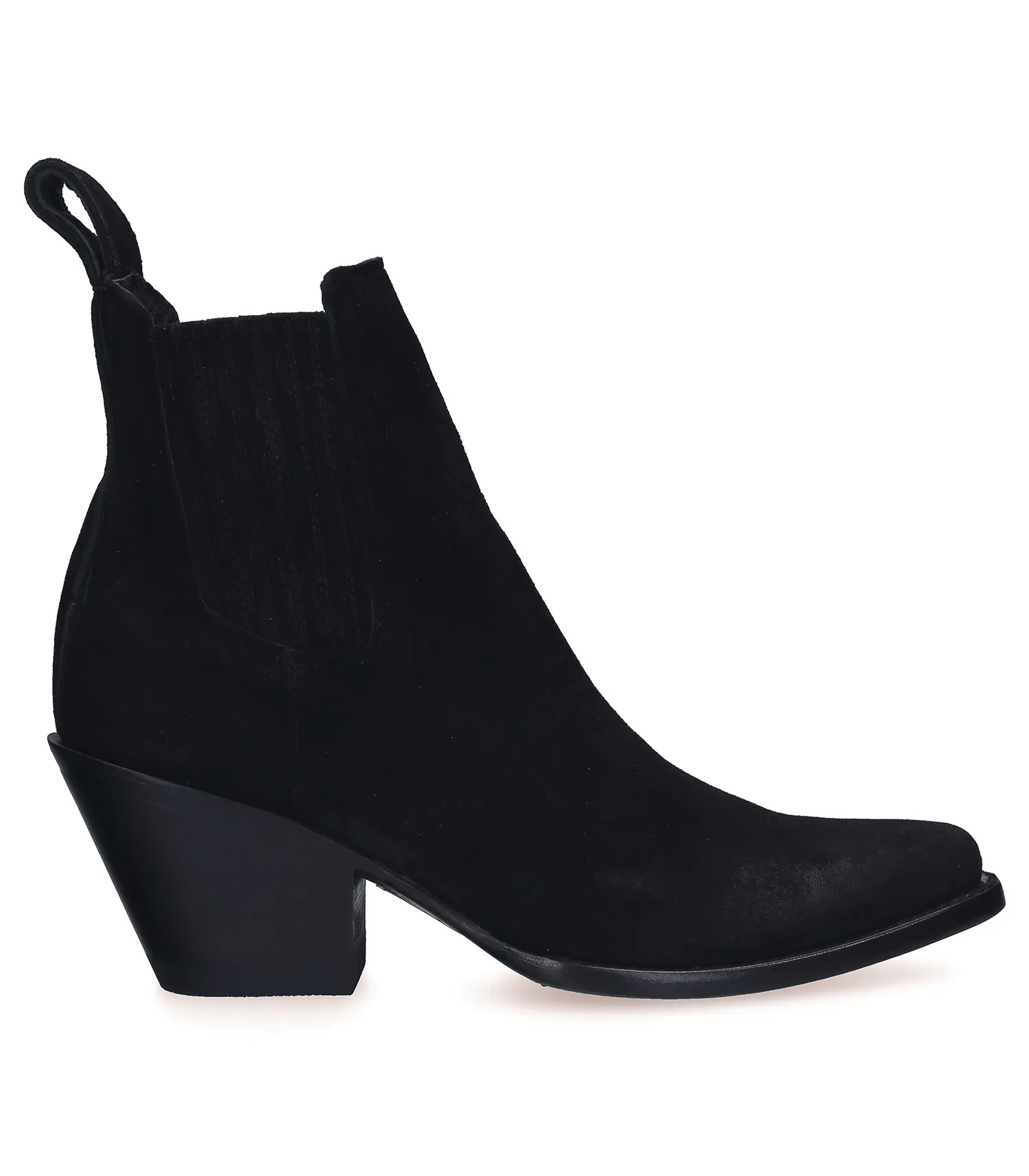 Boots Estudio Suede Noir Mexicana - Jane de Boy