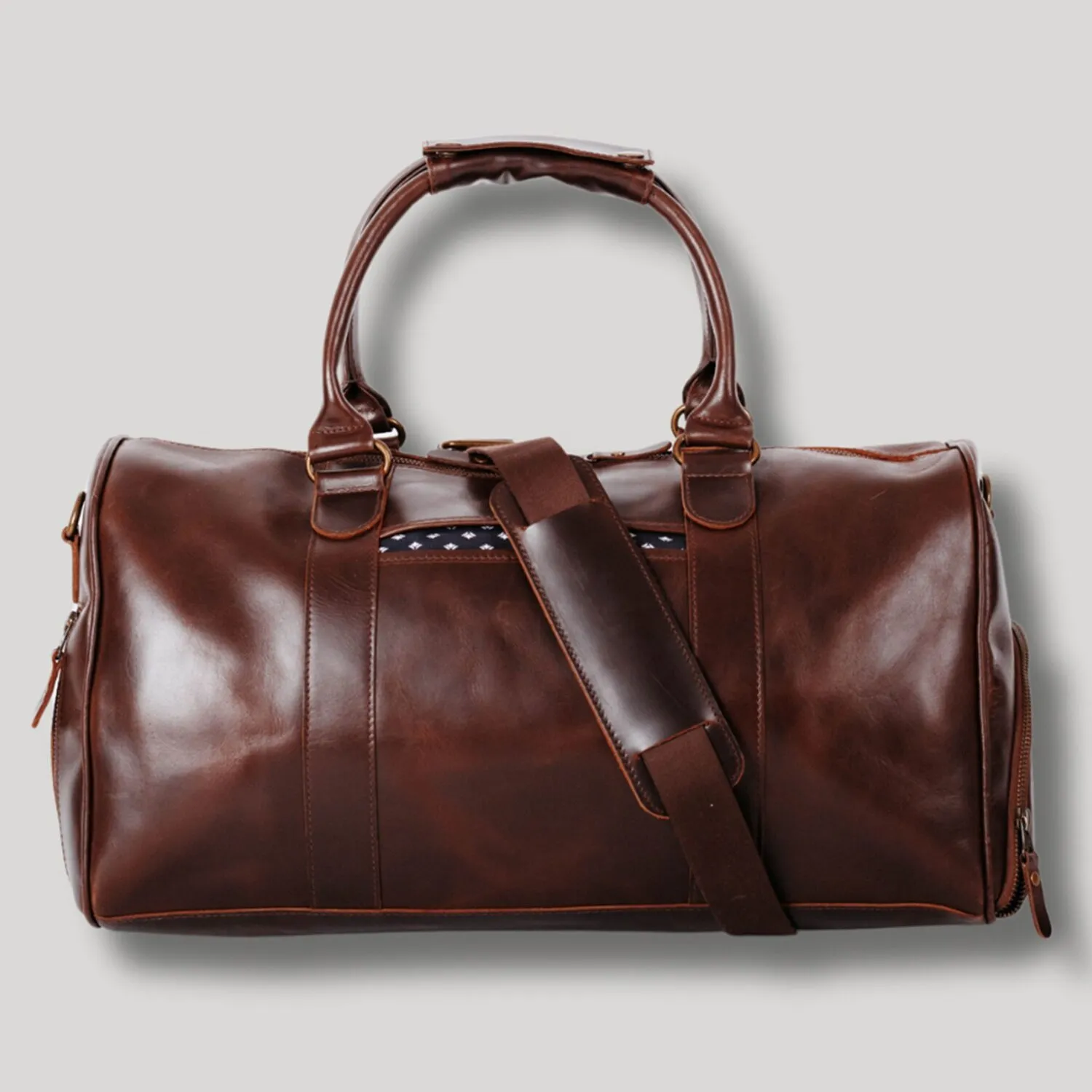 Buckle & Seam Collin Sac de voyage Weekender Cuir 48 cm