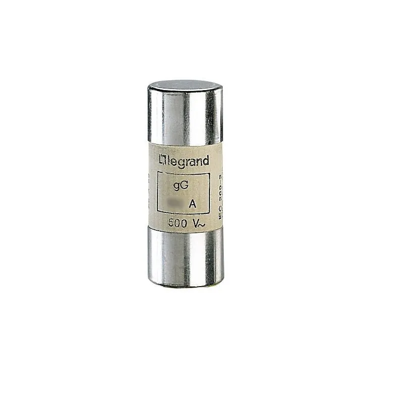 Cartouche industrielle cylindrique typegG 22x58mm avec percuteur 25A (015525)