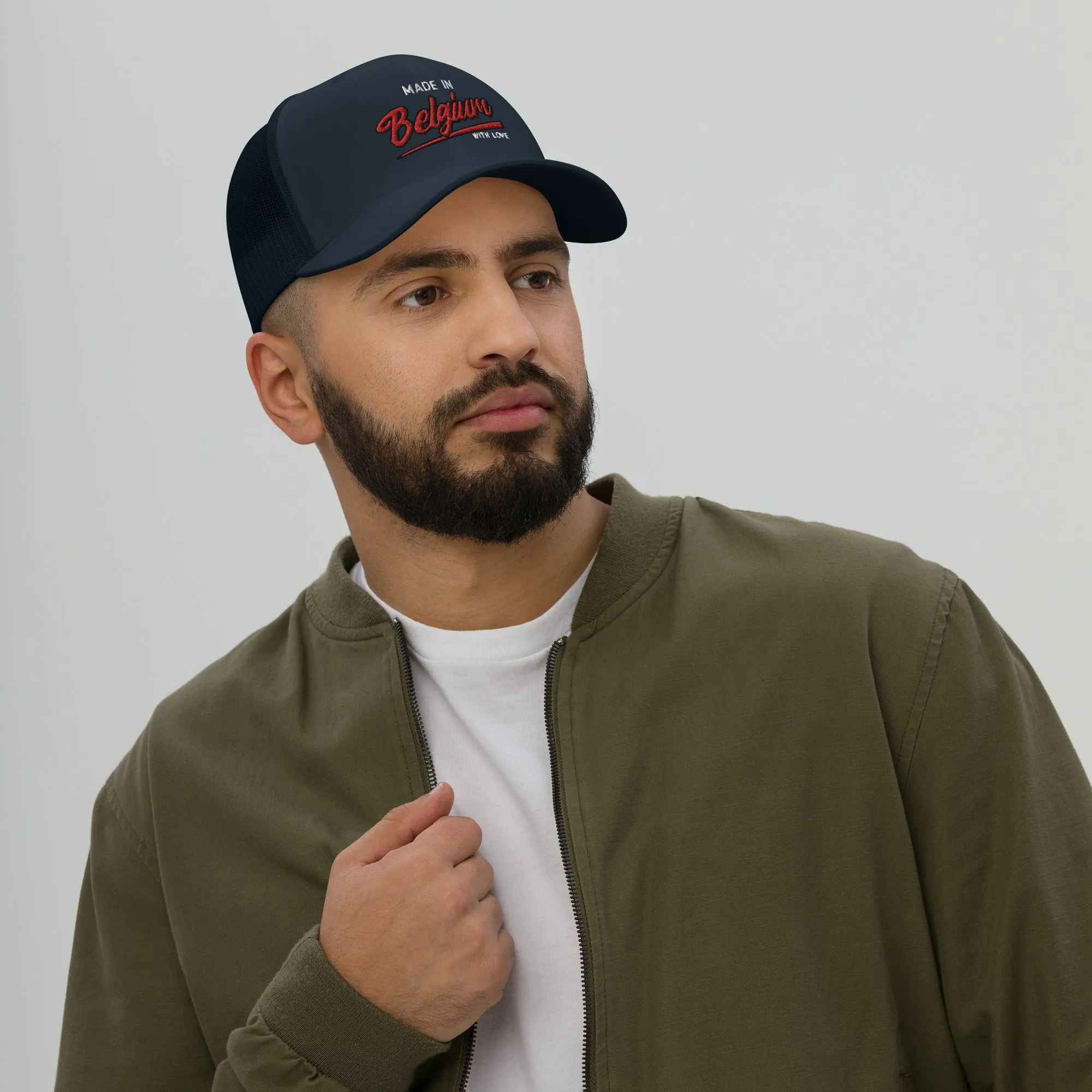 Casquette Trucker brodée - 