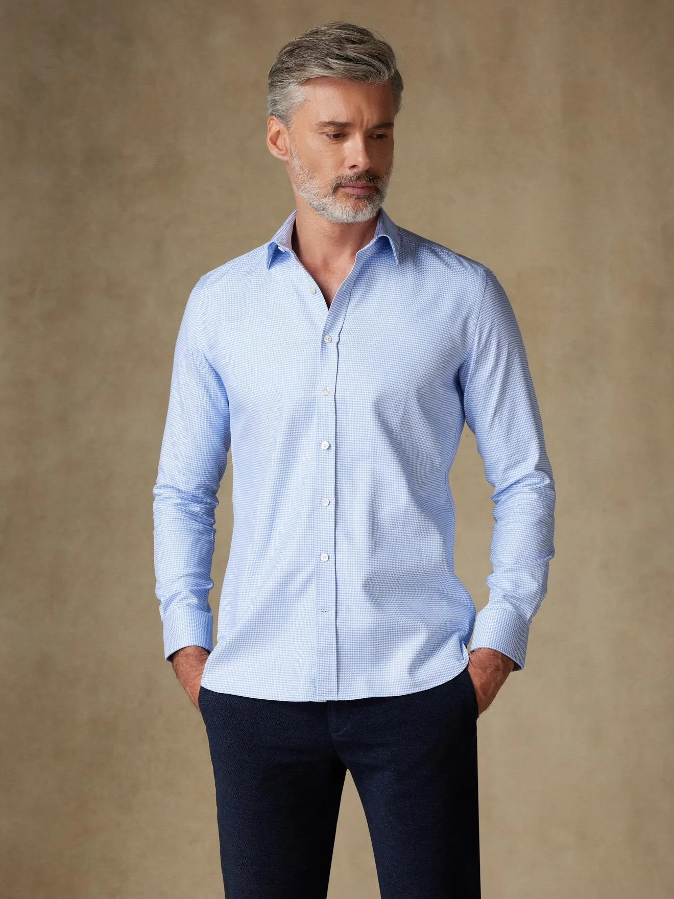 Chemise Fraser ciel 