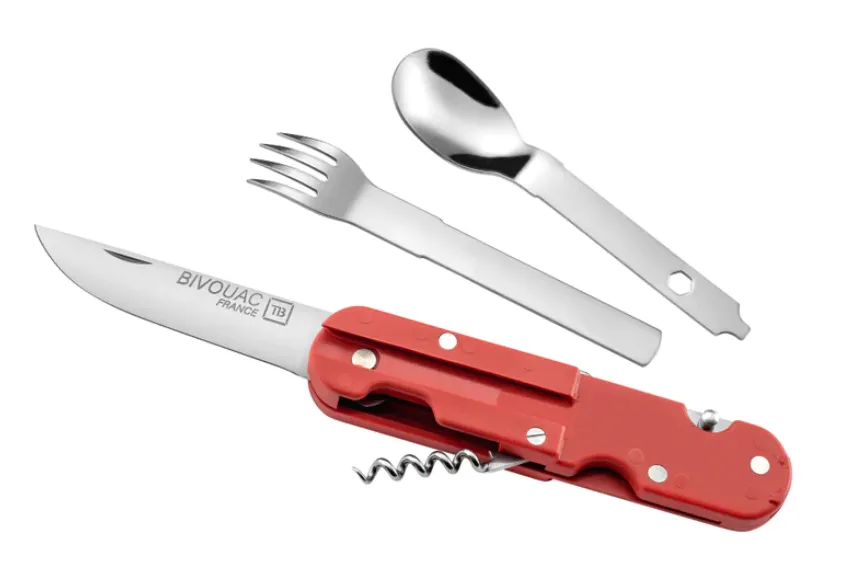 Couteau Multifonction Bivouac armée Rouge avec Etui 
