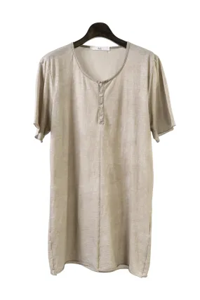 daub/HENLEY NECK T-SHIRT CENTRAL SEAM (Homme)