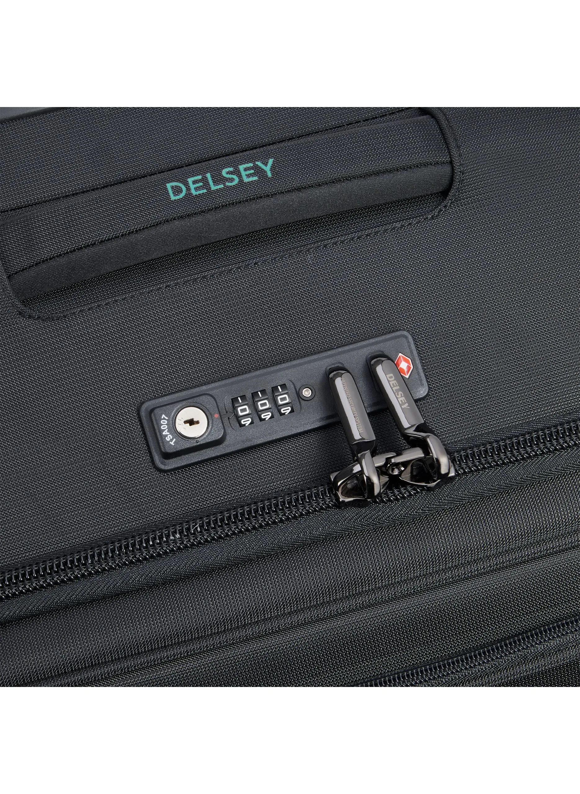 DELSEY PARIS  Valise soute souple taille xxl - helium dlx - Noir