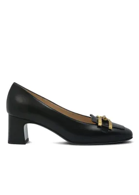 ESCARPIN PEROUSE CUIR NOIR
