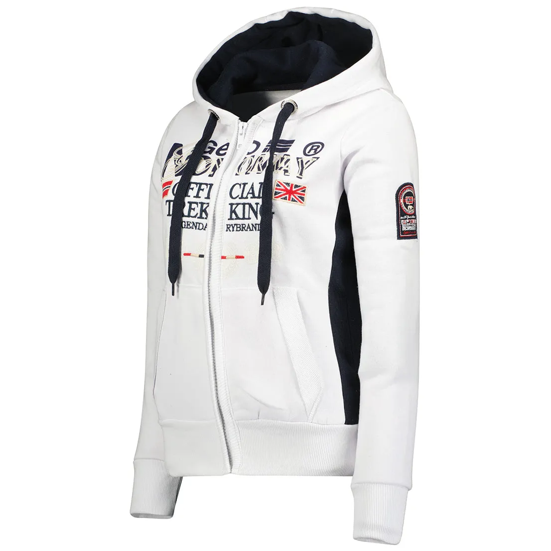 Geographical Norway Gladys Femme - Sweat Blanc