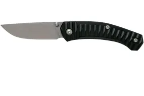 GiantMouse ACE Iona G10 Black, Tumbled couteau de poche, Ansø and Voxnaes design