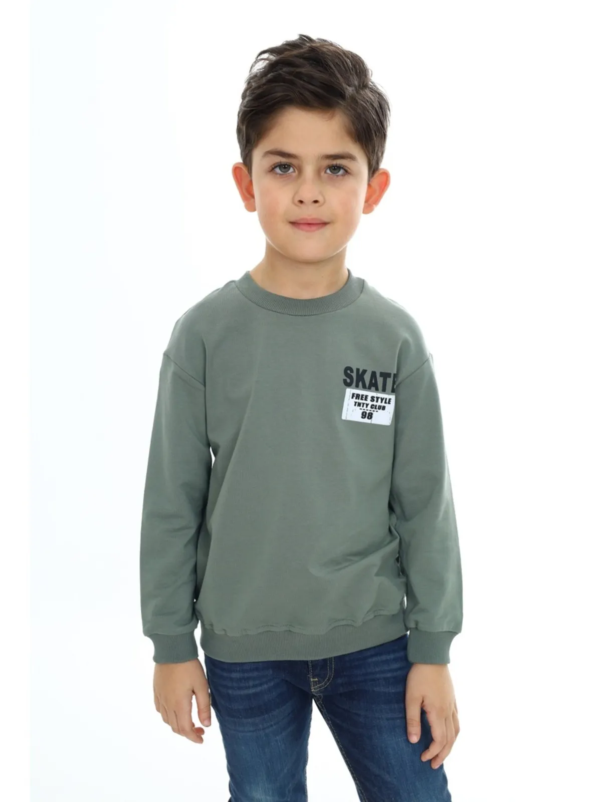 Green - Boys` Sweatshirt