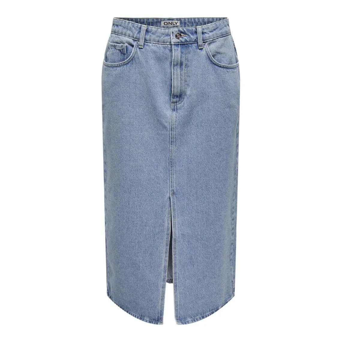 Jupe en denim bleu clair Alice | 3 Suisses