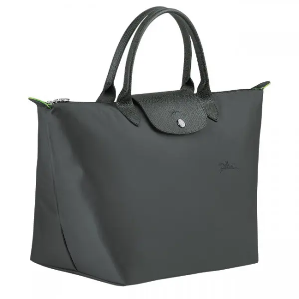 Longchamp - Le Pliage Green Sac porté main M Graphite