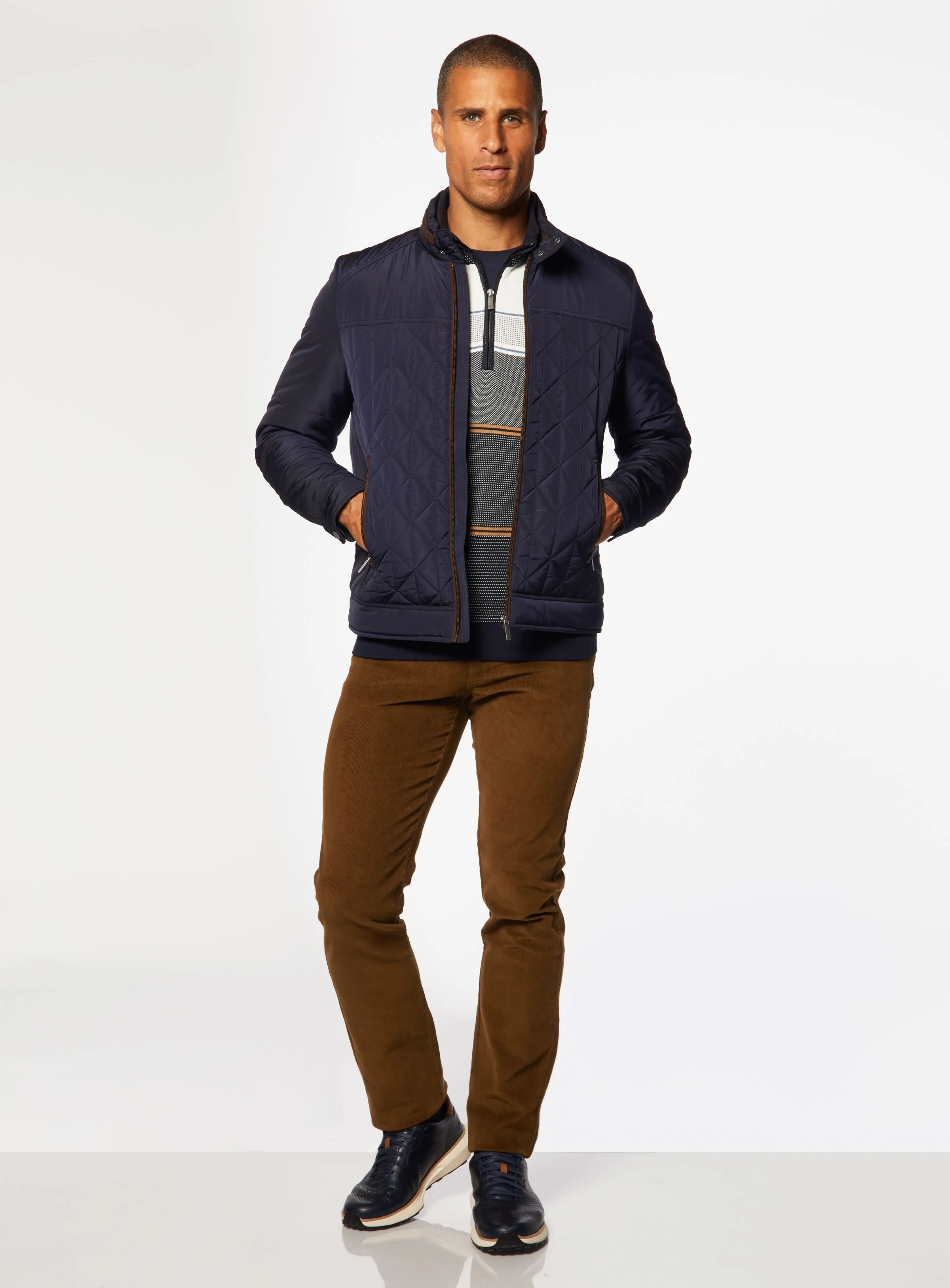 Manteau matelassé résistant à l'eau