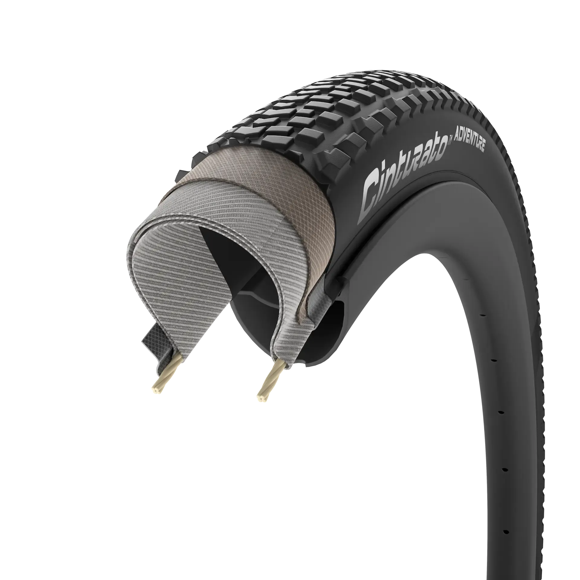 Pneu PIRELLI CINTURATO ADVENTURE 700x40c Tubeless Ready Noir