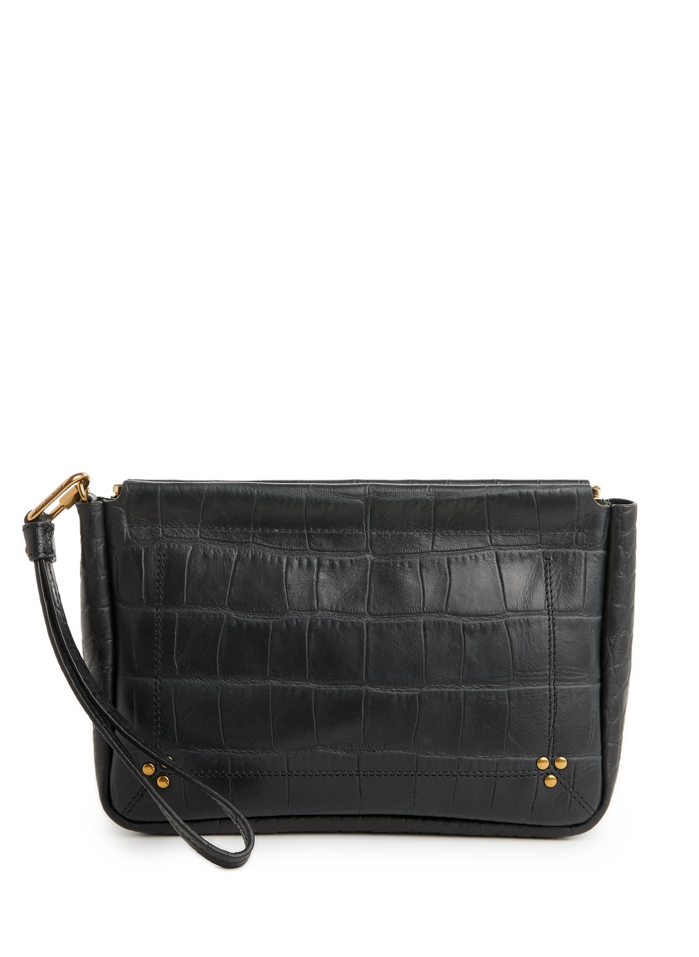 POCHETTE CLAP L EN CUIR - JéRôME DREYFUSS pour FEMME | Printemps