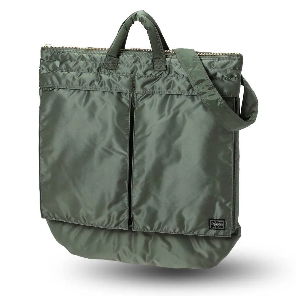 Porter Yoshida & Co Tanker 2 Way Helmet Bag Green