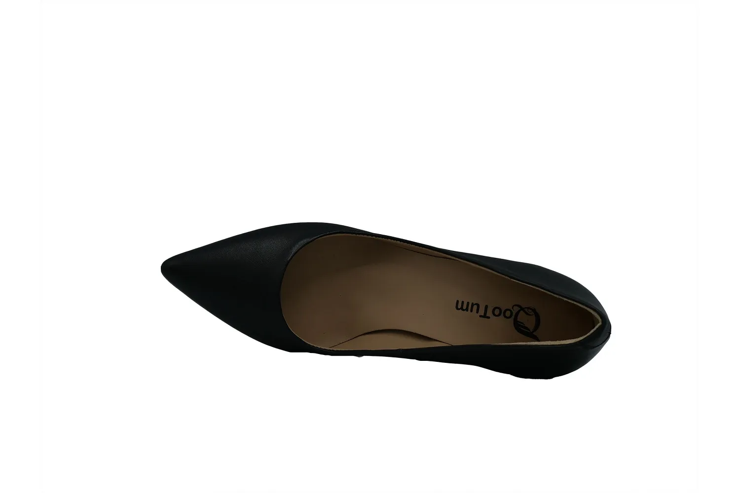 Qootum escarpin 11471 cuir noir