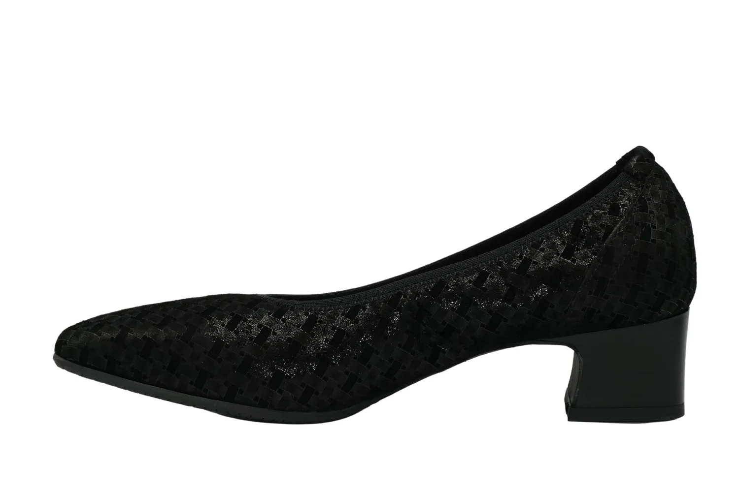 Qootum escarpin 11940 vel velours noir