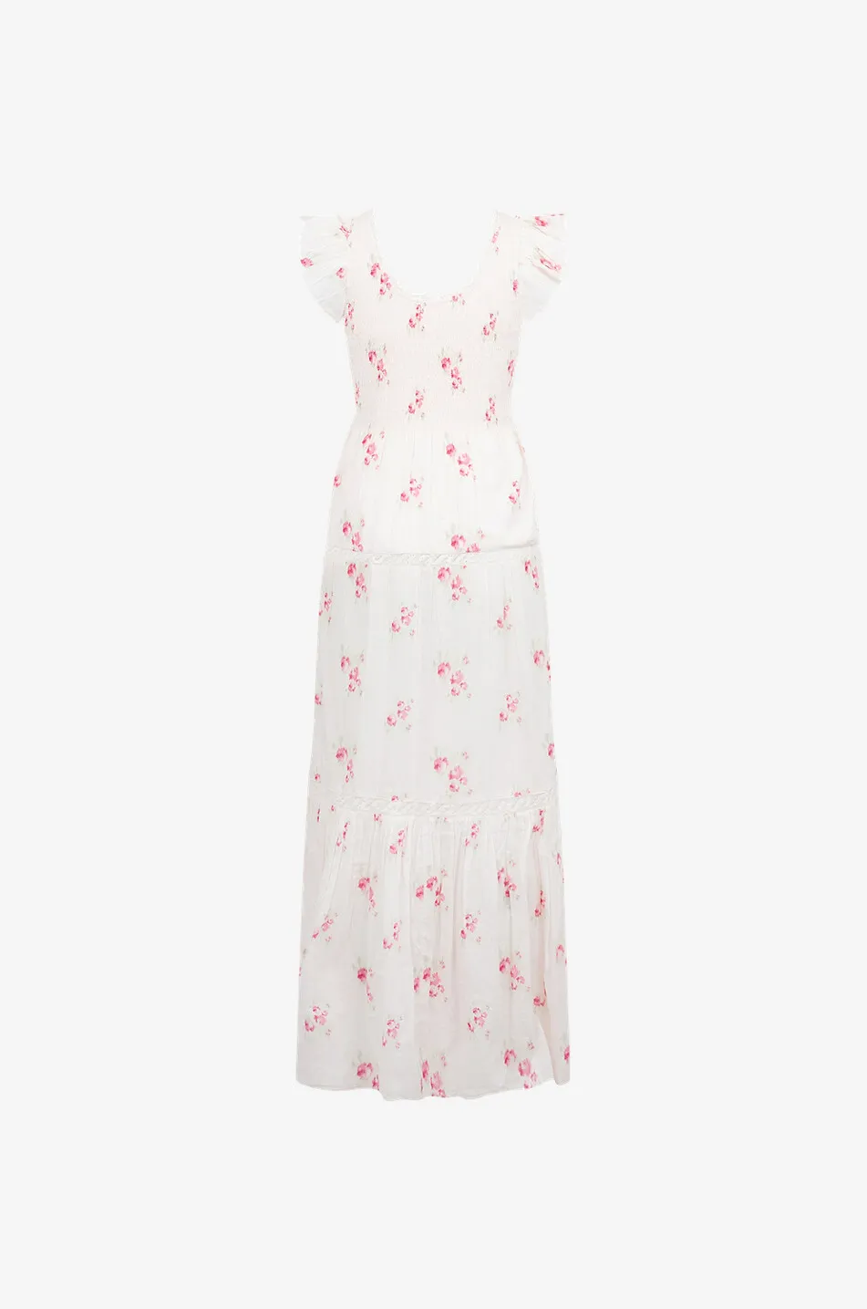 Robe de plage longue en coton Chessie