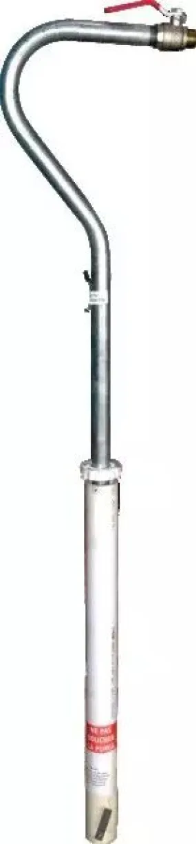 Robinet amovible 3/4" 20x27 avec base 60cm merrill