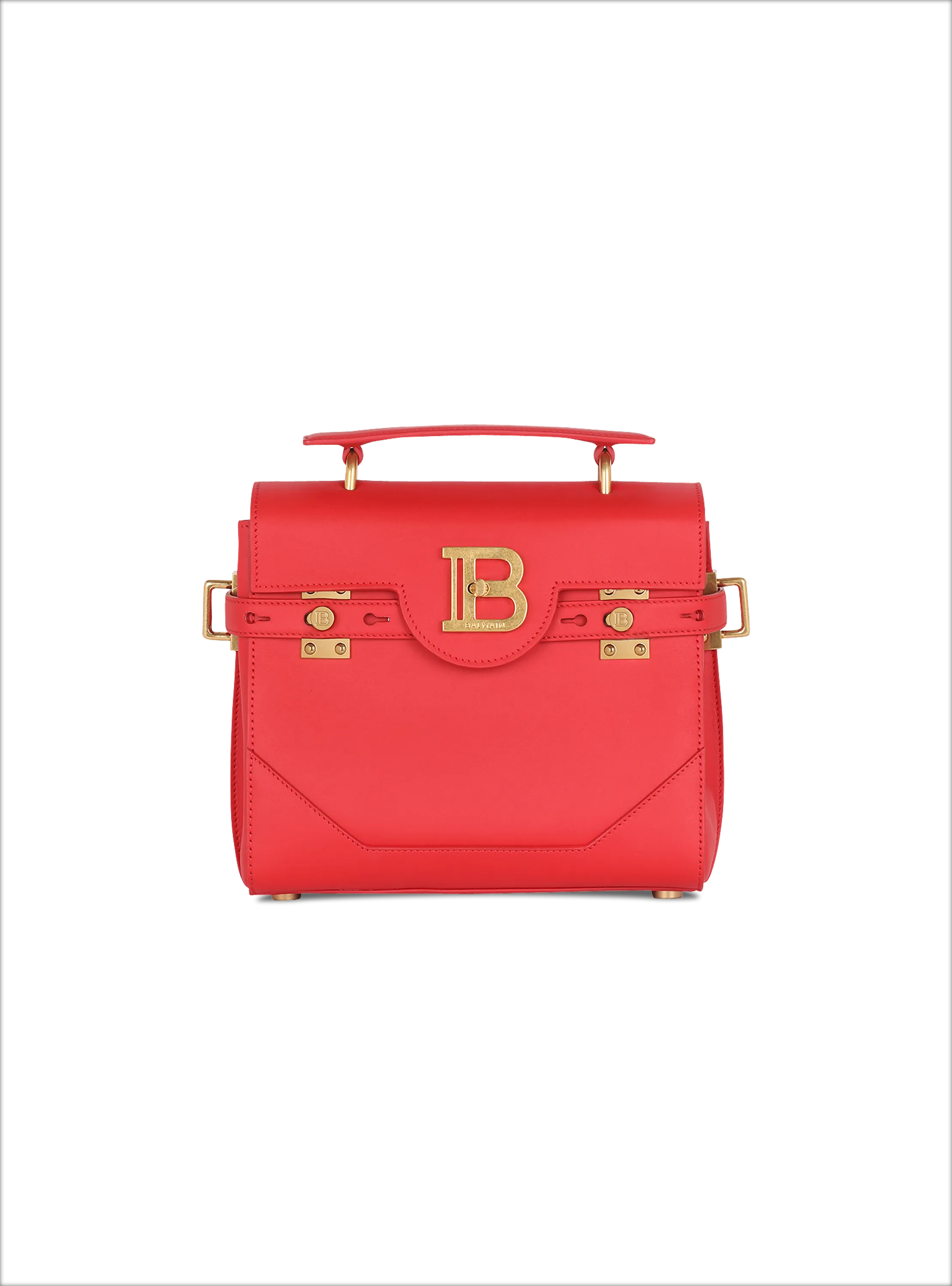SAC B-BUZZ 23 EN CUIR LISSE - BALMAIN pour FEMME | Printemps