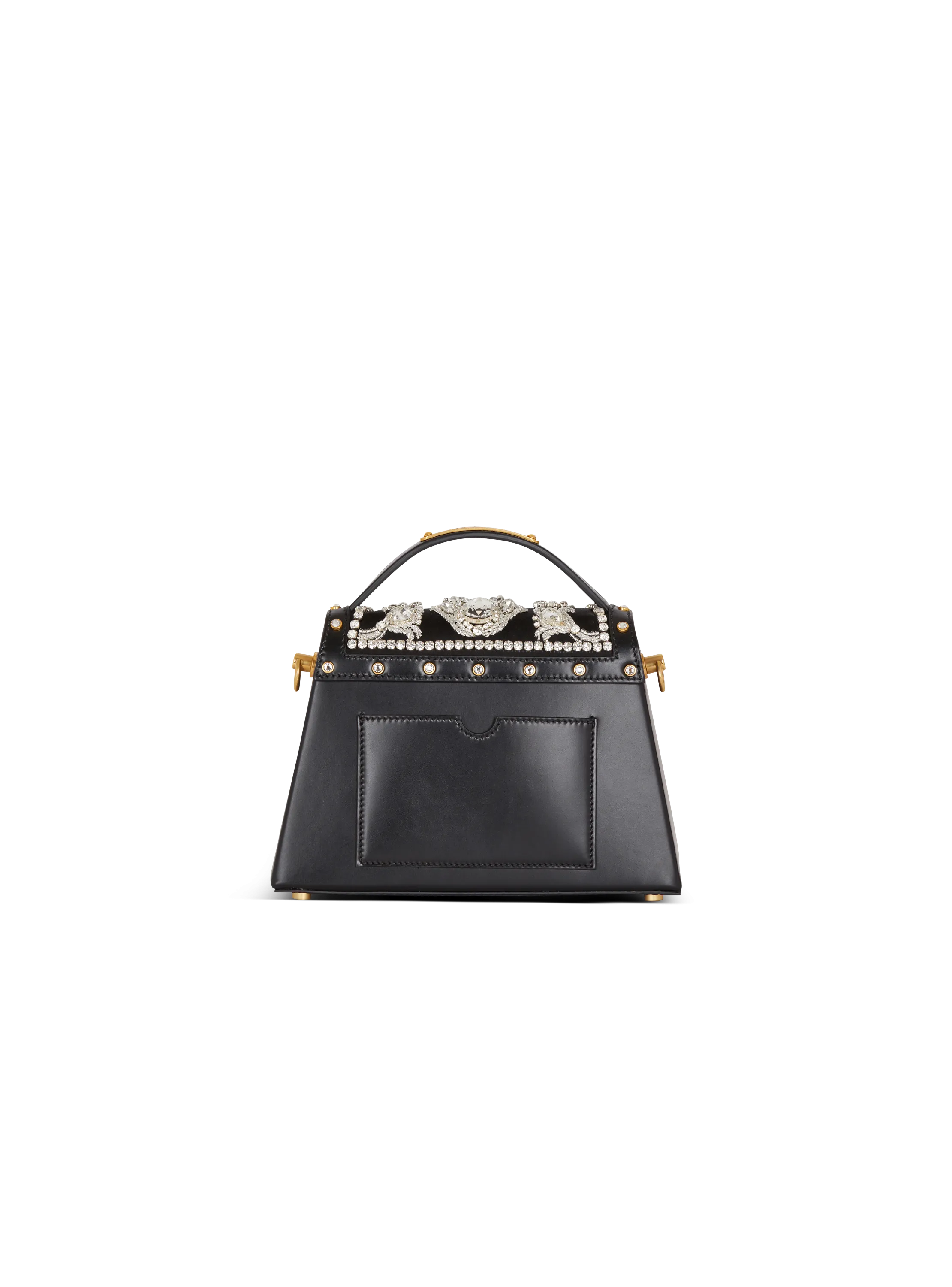 SAC B-BUZZ DYNASTIE EN SATIN BRODé - BALMAIN pour FEMME | Printemps