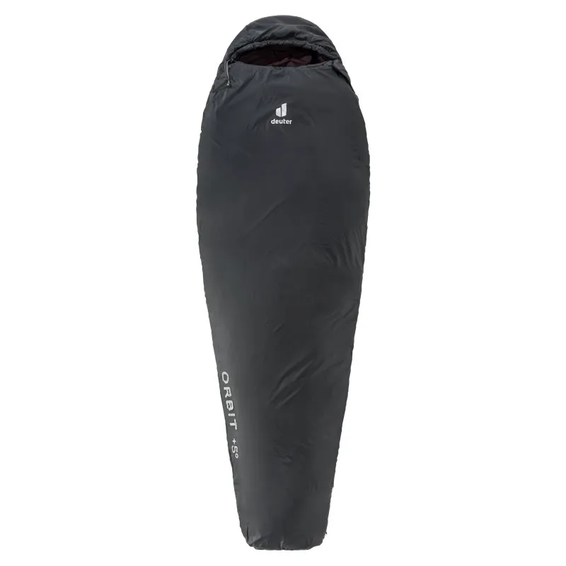 Sac de Couchage deuter Orbit +5G SL Zip Right Granite Aubergine