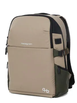 Sac à dos ordinateur Hedgren Commute Eco Rail 15.6 pouces Vintage Beige Eco  HCOM05/87720  
