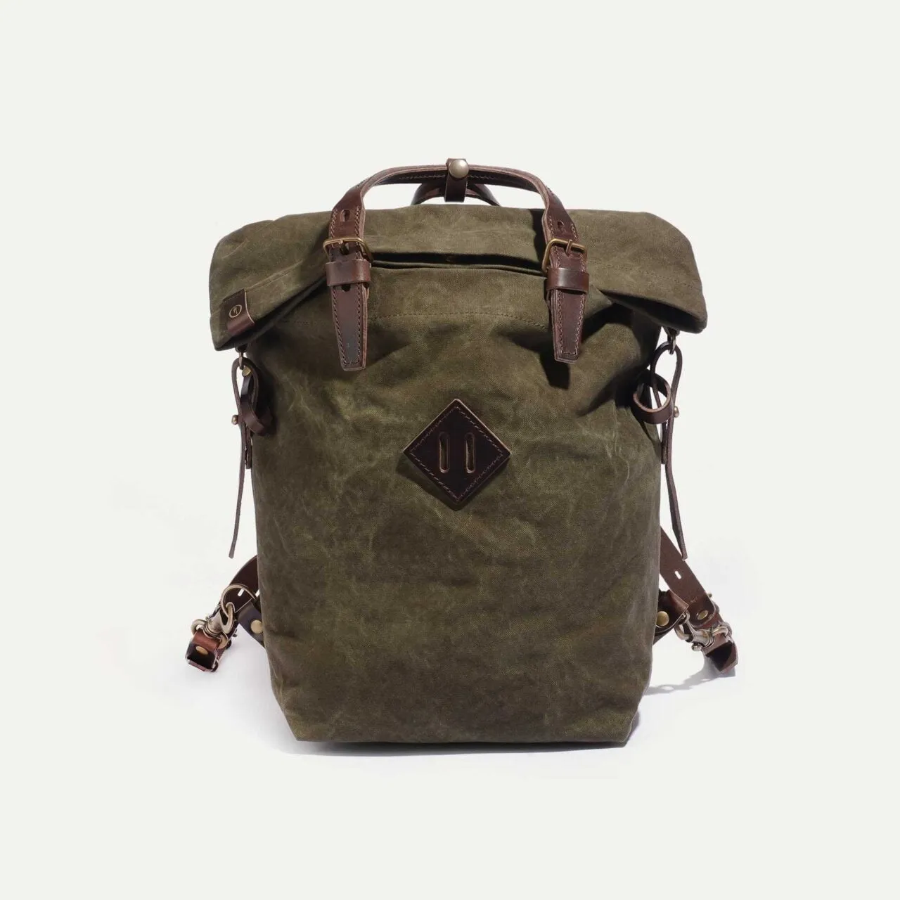 Sac à dos Woody 25L - Kaki Foncé stonewashed - Bleu de Chauffe - Marques de France