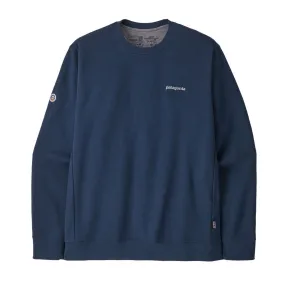 Sweat en matières recyclées | bleu "fitz roy icon uprisal lagom blue" homme