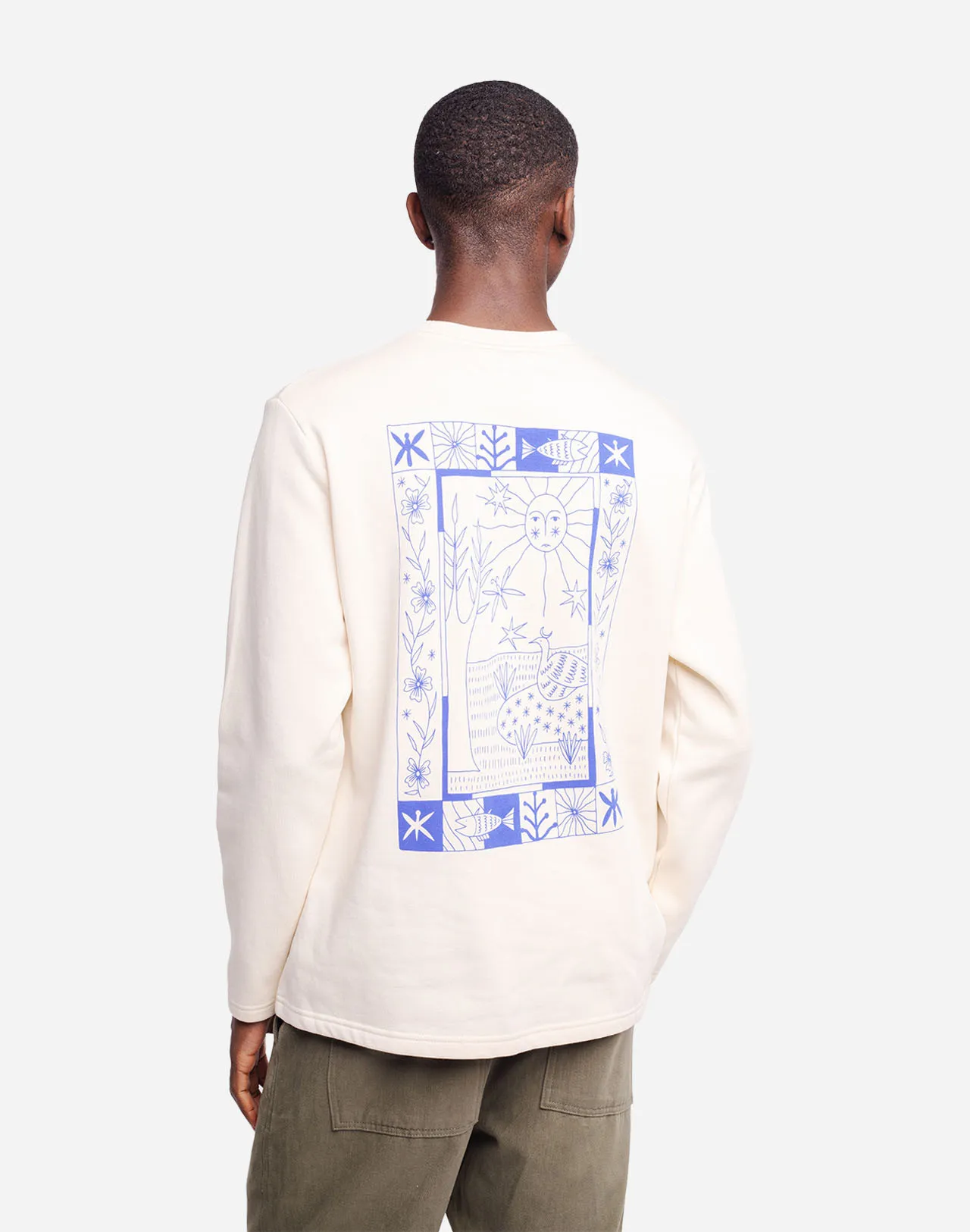 Sweat Estanque ivoire Taille S Couleurs Ivoire