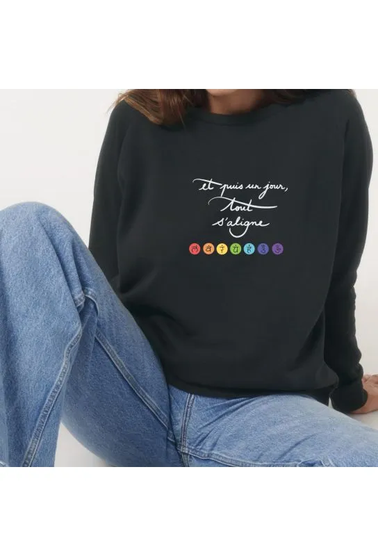 Sweat Yoga Femme Loose "7 Chakras" Eloïse