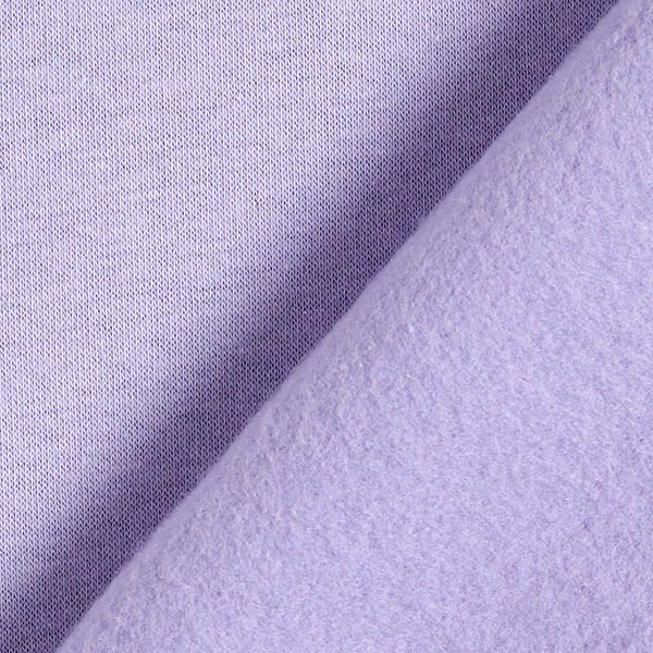 Sweatshirt gratté – mauve