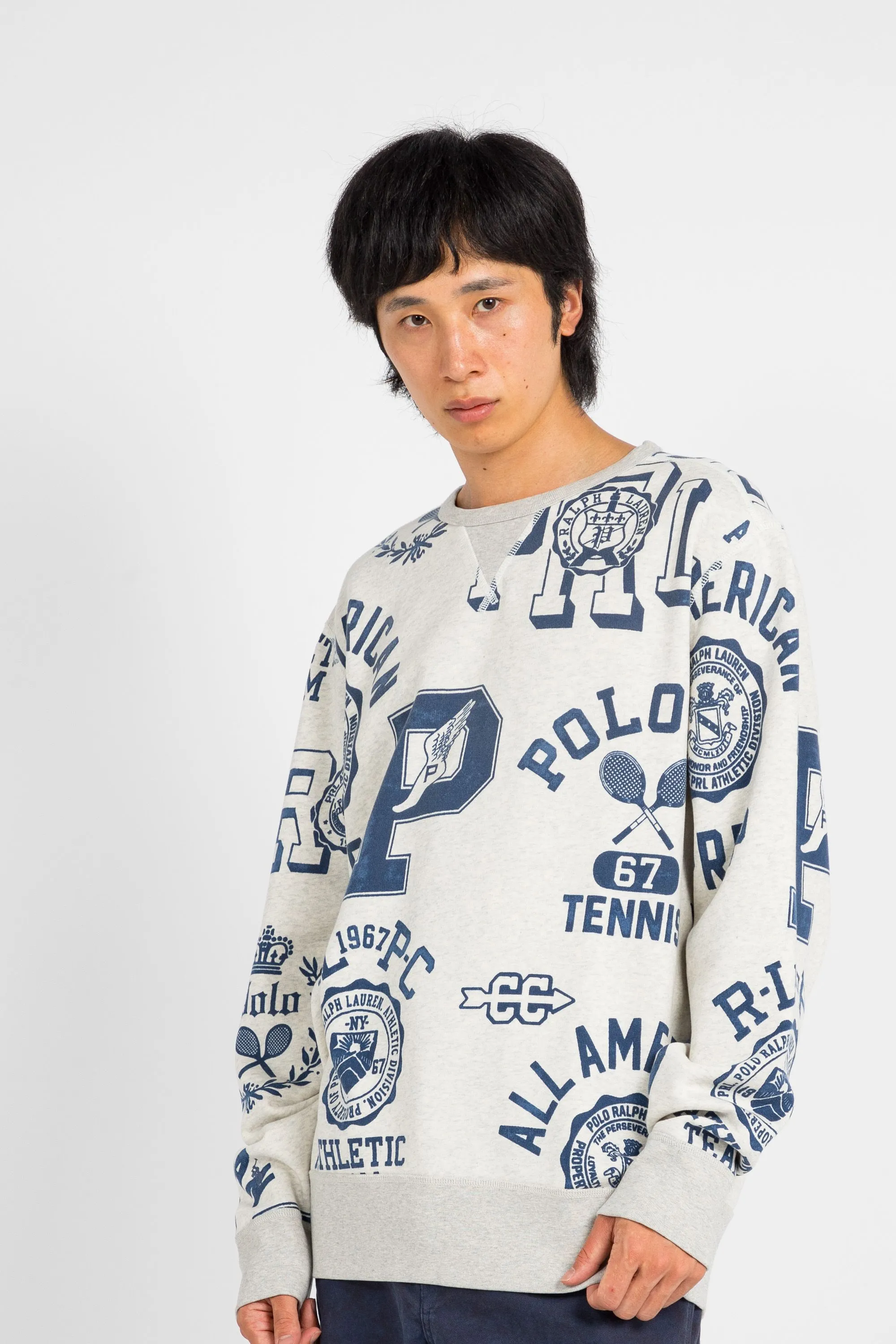 Sweatshirt Gris Polo Ralph Lauren - Homme | Citadium