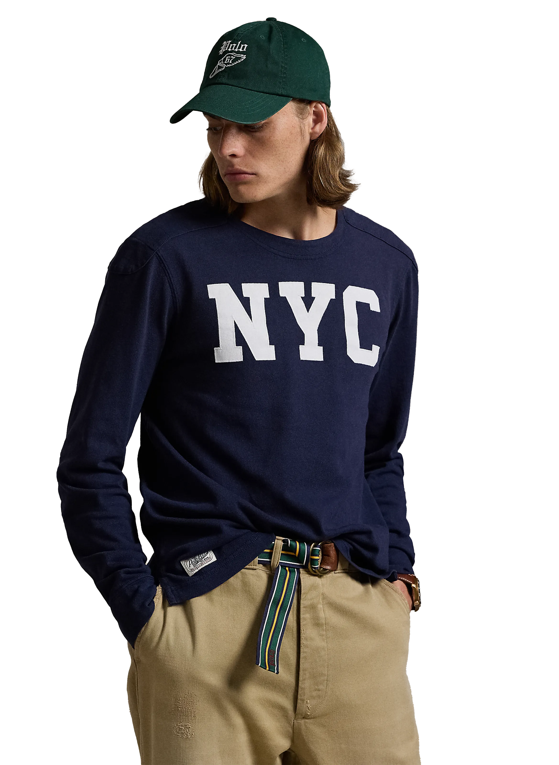 SWEATSHIRT IMPRIMé EN COTON - POLO RALPH LAUREN pour HOMME | Printemps