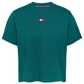 t-shirt femme  th tjw bxy badge tee ext