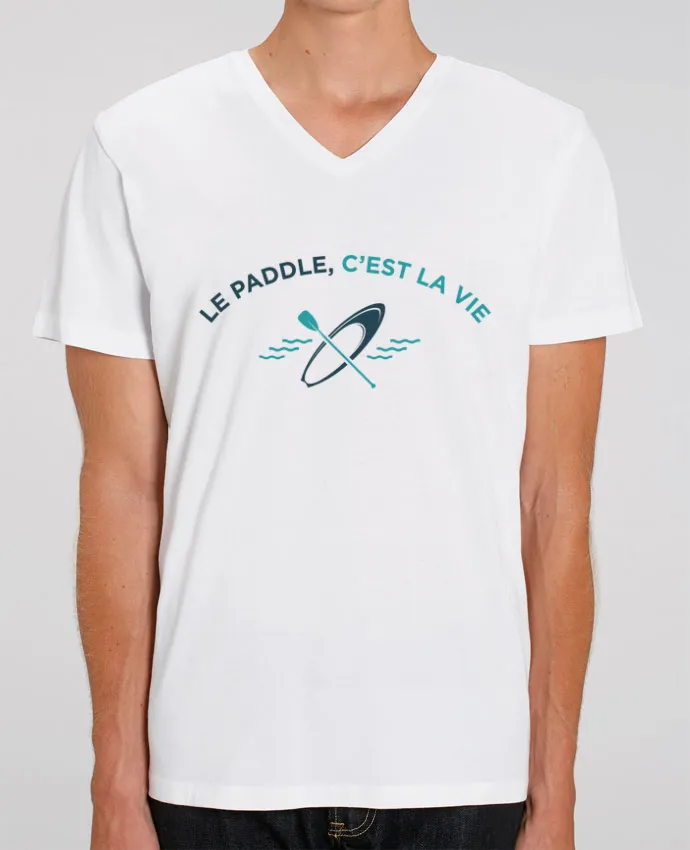 T-shirt homme Le paddle, c'est la vie par tunetoo