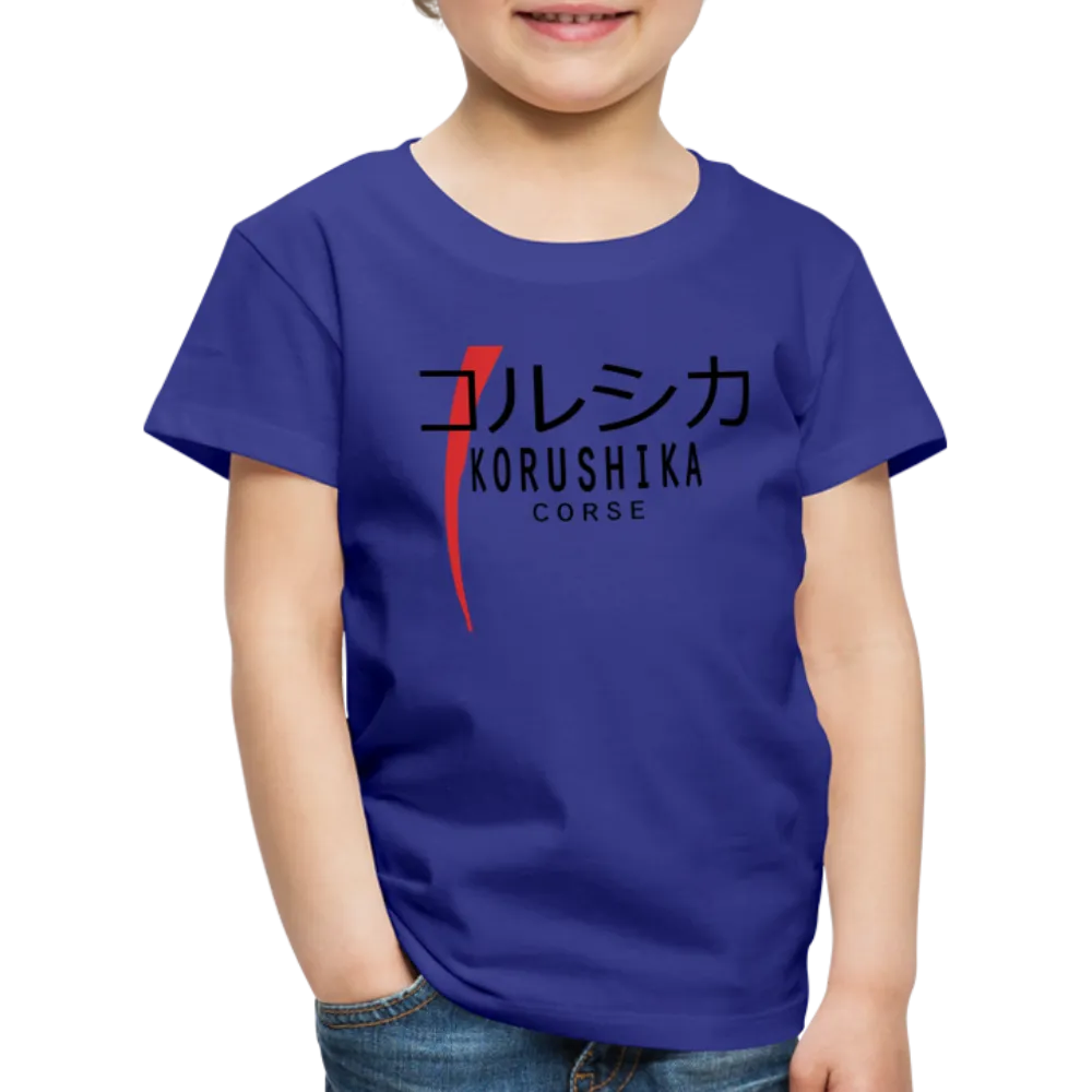 T-shirt Premium Enfant Korushika (Corse en Japonais)