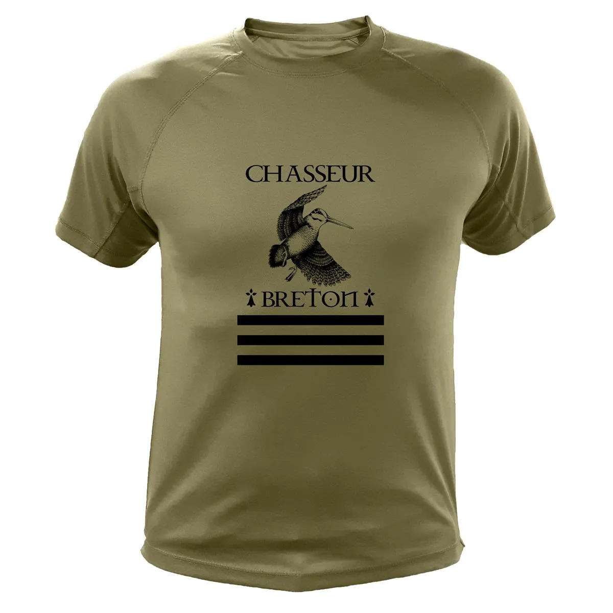 Tee shirt de chasse Bécasse – Chasseur Breton