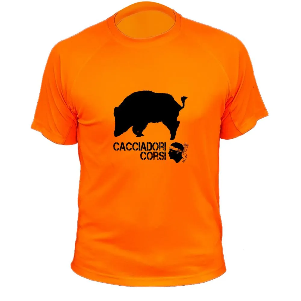Tee shirt de chasse Sanglier – Cacciadori Corsu