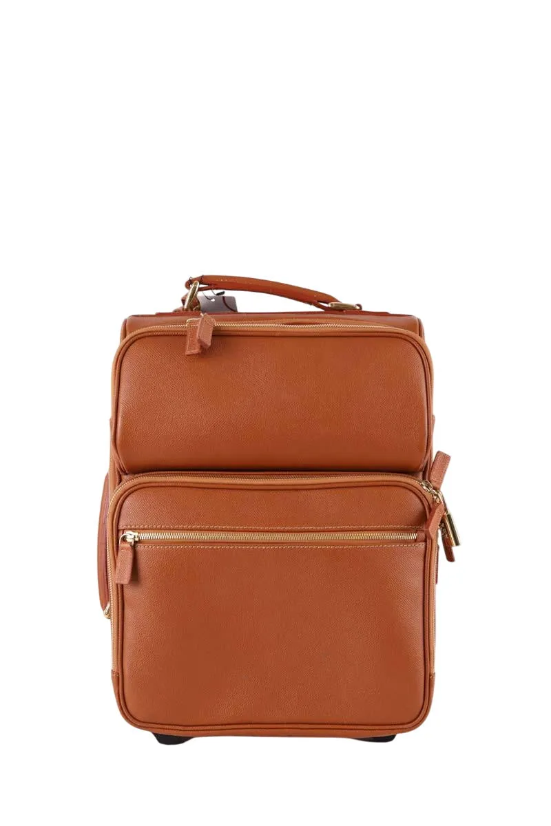 Valise en cuir