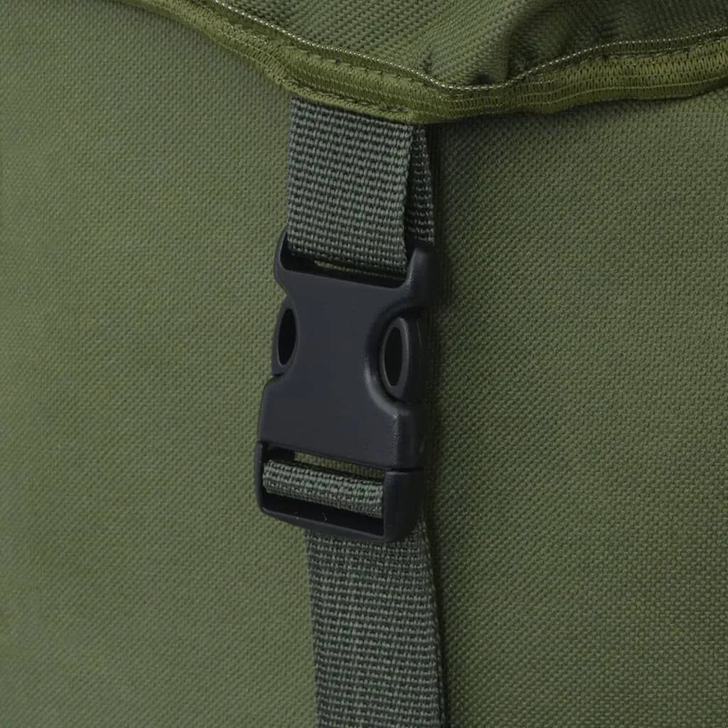 vidaXL Sac à dos en style d'armée 65 L Vert | vidaxl-fr