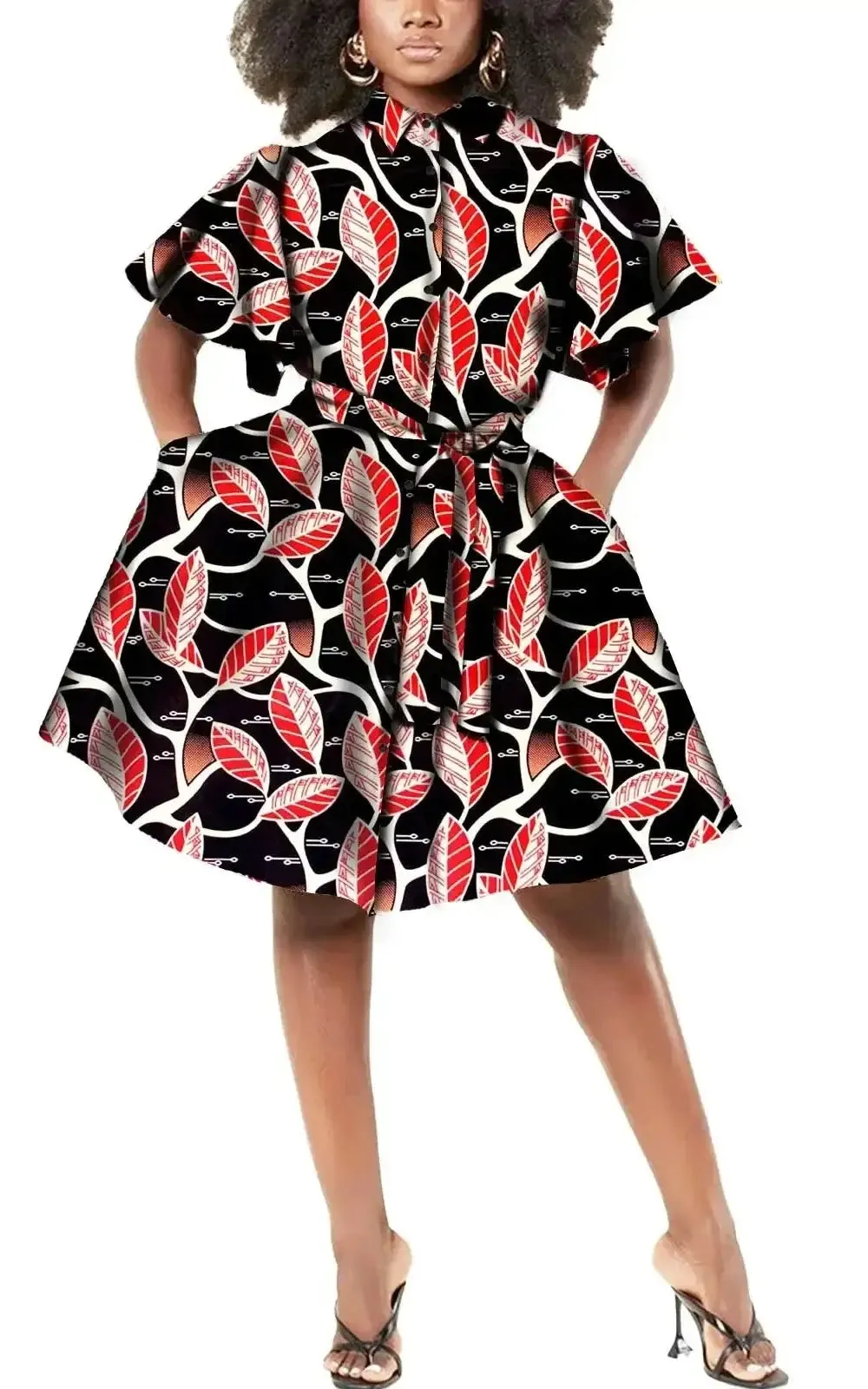 Wax Robe Africaine Moderne